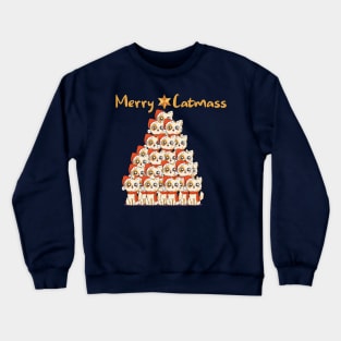 Merry Catmas Crewneck Sweatshirt